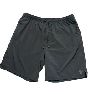 Mens Bad Birdie Active Shorts Golf Black Size XXL 8"‎ Inseam EC